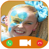 fake call and chat with jj girl in usa prank icon