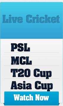 Pak Cricket PSL Tv screenshot 1