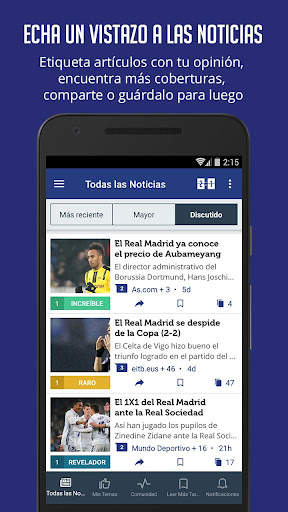 News No oficiales Real Madrid screenshot 3