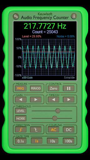 Audio Frequency Counter screenshot 2