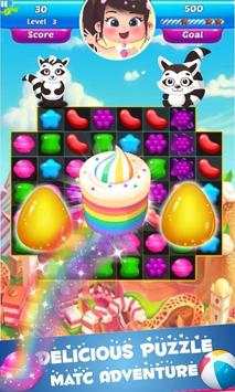 Candy Sweet Star Bomb Match 3 screenshot 1