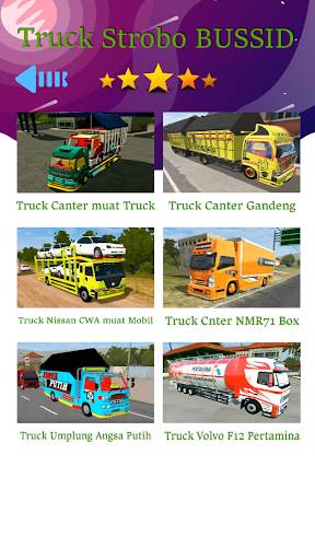Mod Truck Strobo Bussid Terbaru screenshot 1