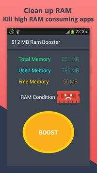 Ram booster 512 mb screenshot 3