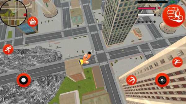 Stick Ninja Rope Hero Ninja Gangstar Crime Fight screenshot 1