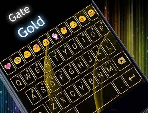 Gate Gold Emoji Keyboard screenshot 6