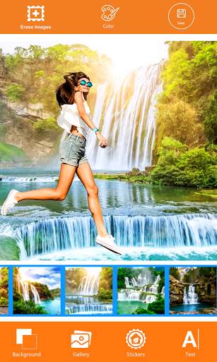 Waterfall Photo Editor :Frames screenshot 5