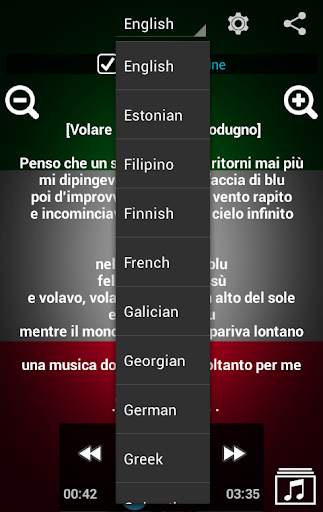 Learn Italian with Music screenshot 5