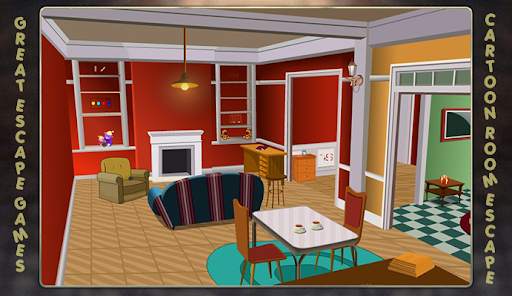 Escape games - Cartoon Room Escape screenshot 1
