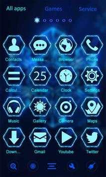 Crystal Snowflake Launcher Theme screenshot 3