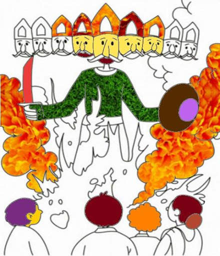 Durga Navaratri Colouring - Greetings screenshot 3