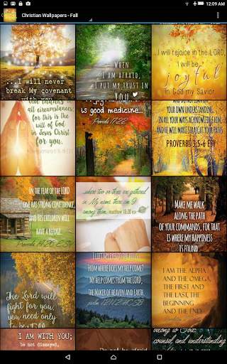Fall Christian Wallpapers 10 تصوير الشاشة