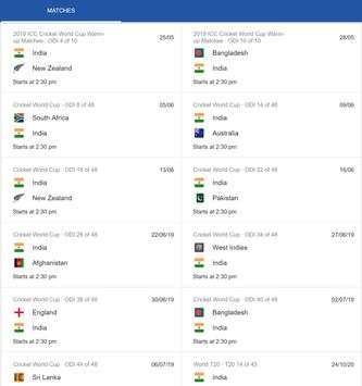 Cricket Live Match screenshot 2