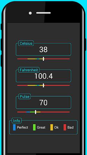 Body Temperature Interval : Fever Thermometer скриншот 3