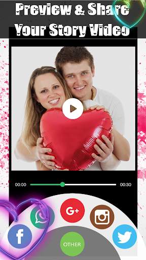 Love Video Maker स्क्रीनशॉट 7
