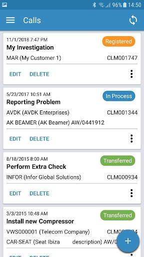 Infor LN Mobile Service screenshot 7