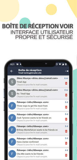 T Mail - Adresse e-mail temporaire gratuite screenshot 5