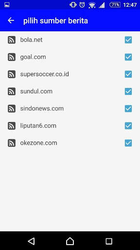berita sepak bola screenshot 8