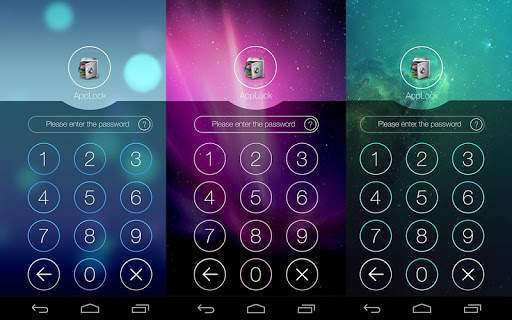 AppLock Theme Aurora screenshot 4
