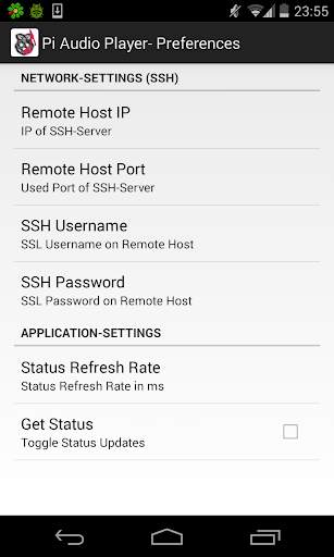 Pi Audio Player screenshot 3