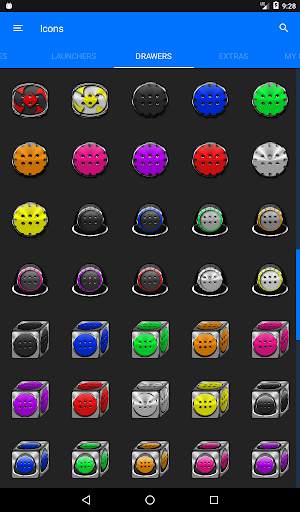 Red Glass Orb Icon Pack скриншот 16