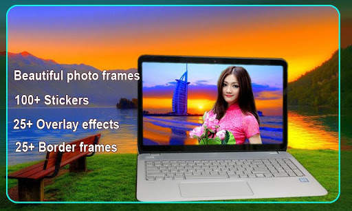Laptop photo frame editor screenshot 3