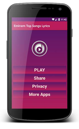 Eminem song lyrics (Offline) screenshot 1