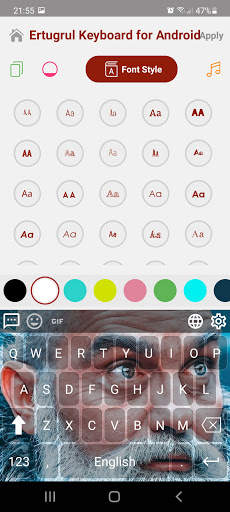 Ertugrul Keyboard for Android screenshot 7