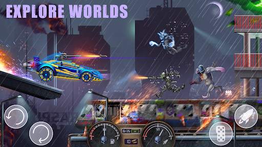 Zombie Hill Racing: Earn Climb screenshot 4