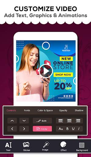 Social Media Post Maker Video: Social Post Creator screenshot 5