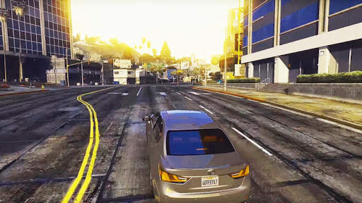 Offroad LX Car Driving Simulator 3D:Crusier Game screenshot 4