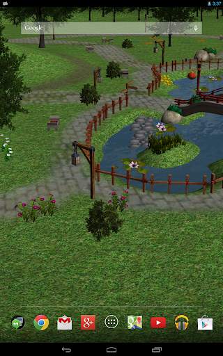 3D Asian Garden Free screenshot 9