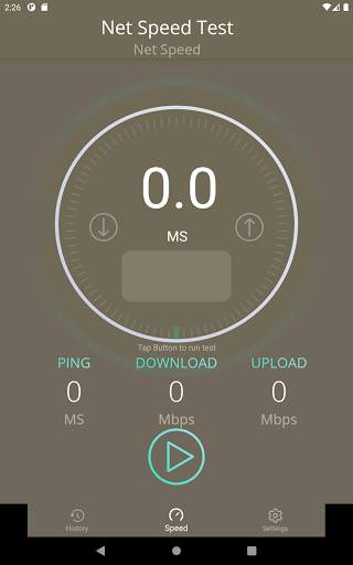 Internet Speed Test App 8 تصوير الشاشة