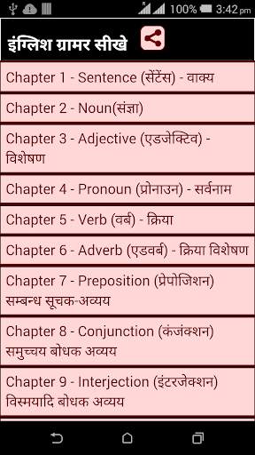 English Grammar Sikhe 1 تصوير الشاشة
