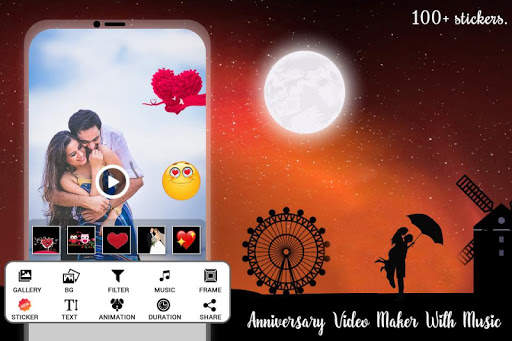 Anniversary Video Maker with Music screenshot 5