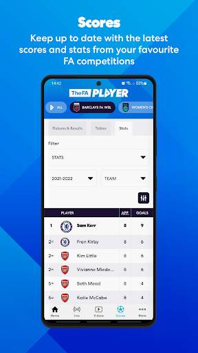 The FA Player 7 تصوير الشاشة
