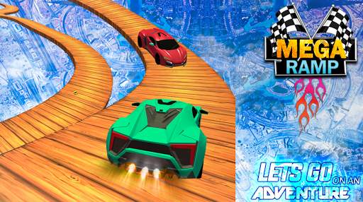 Mega Ramp Impossible Tracks Car Stunts 3D screenshot 2