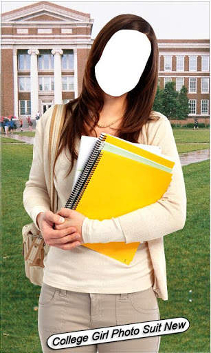 College Girl Photo Suit New screenshot 1