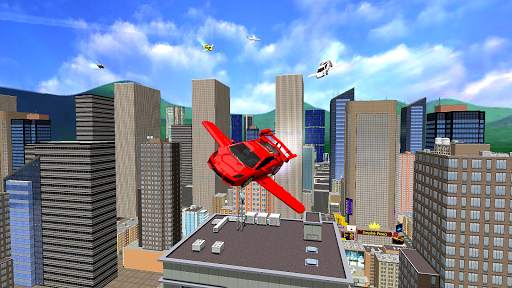 Flying Sports Car Simulator screenshot 7