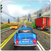 Highway City Traffic Drive-Ultimate Car Racer Sim icon
