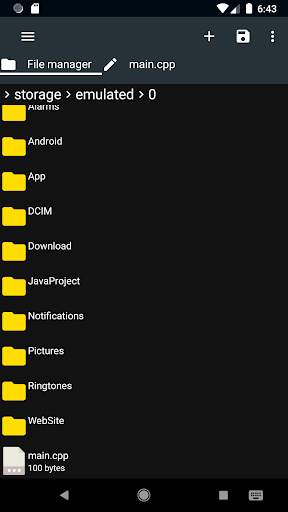 C/C   Editor screenshot 2
