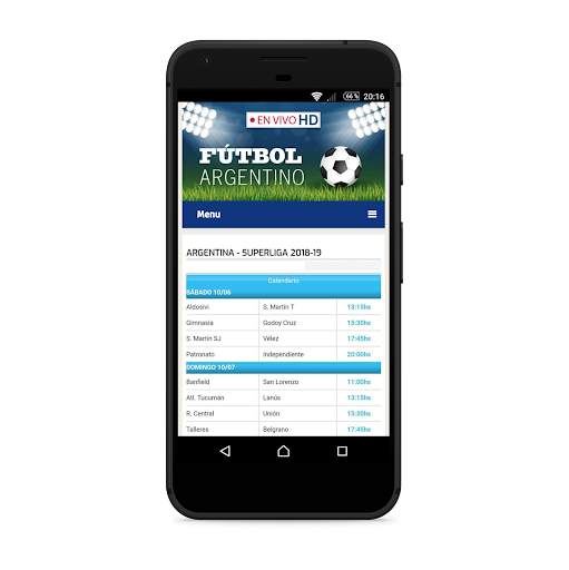 Live Argentine Football screenshot 2