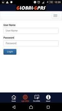 GLOBAL GPRS screenshot 2