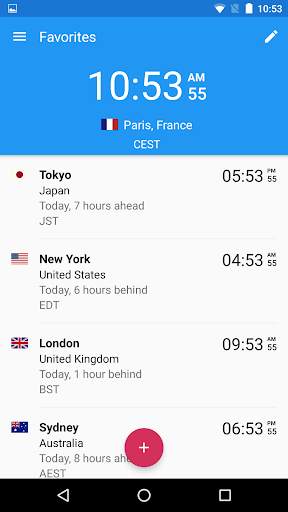 World Clock by timeanddate.com screenshot 2