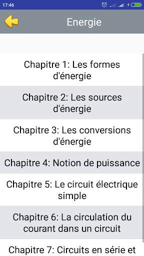 cours de physique chimie 5eme screenshot 3