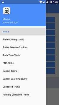 Train Running Status - Indian Railways screenshot 2