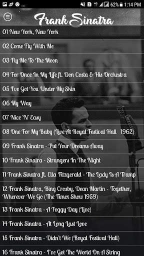 Songs of Frank Sinatra screenshot 5