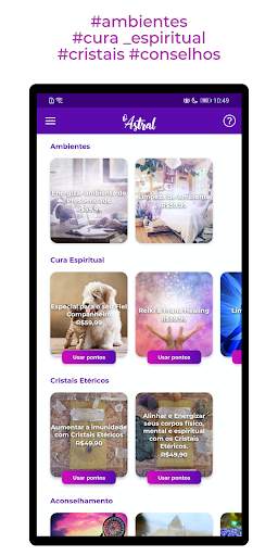 Tarot, Vidente e Terapias Holisticas com O Astral screenshot 4