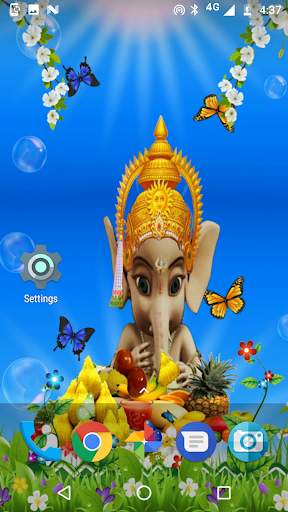 Eating Ganesha Live Wallpaper screenshot 5