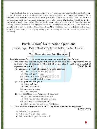 10th class english important Q & A screenshot 4