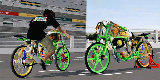 Mod Motor Drag Ceper Bussid screenshot 3